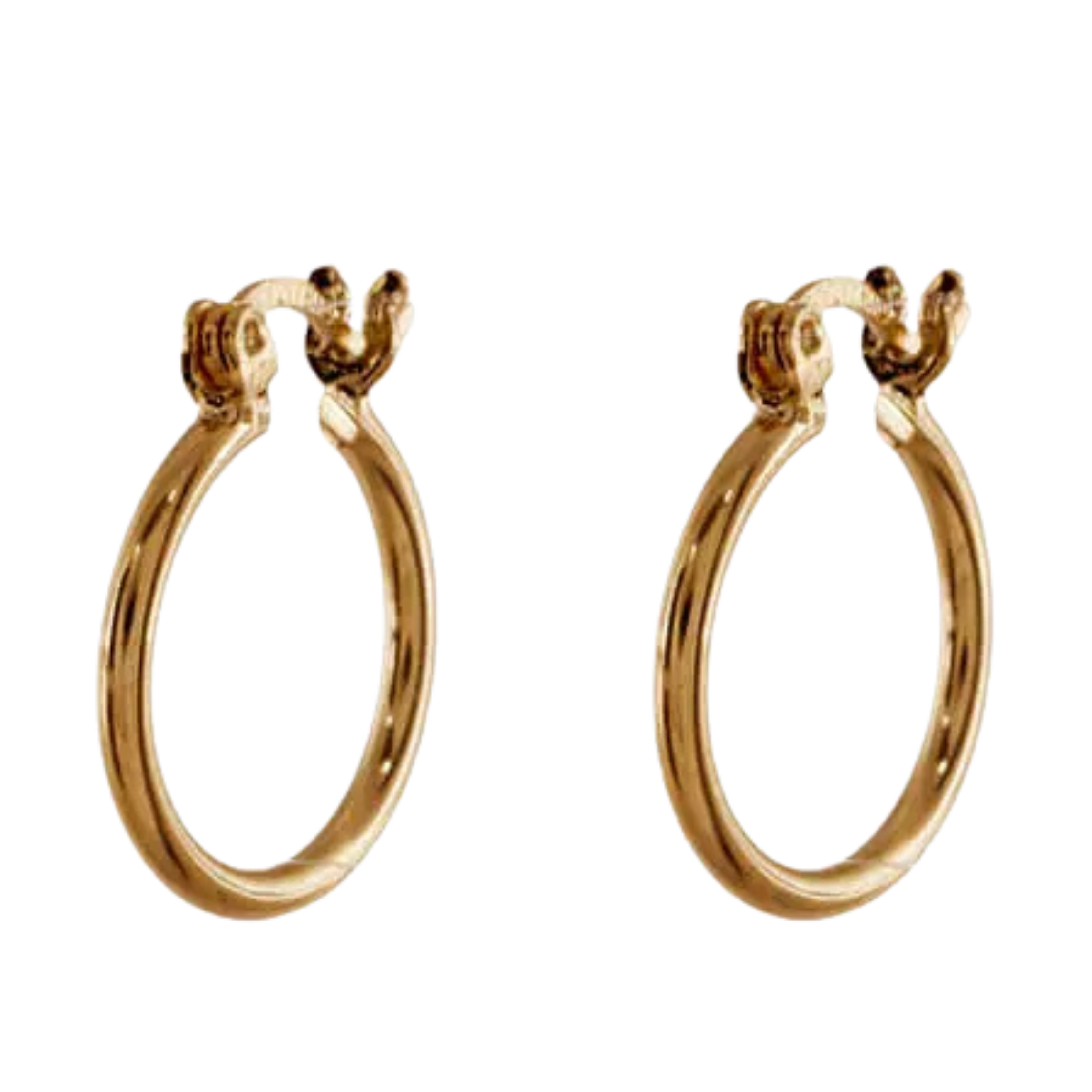 Arracadas de chapa de oro Varna